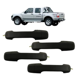 Kit 4 Maçaneta Externa Ranger Porta Dianteira Traseira