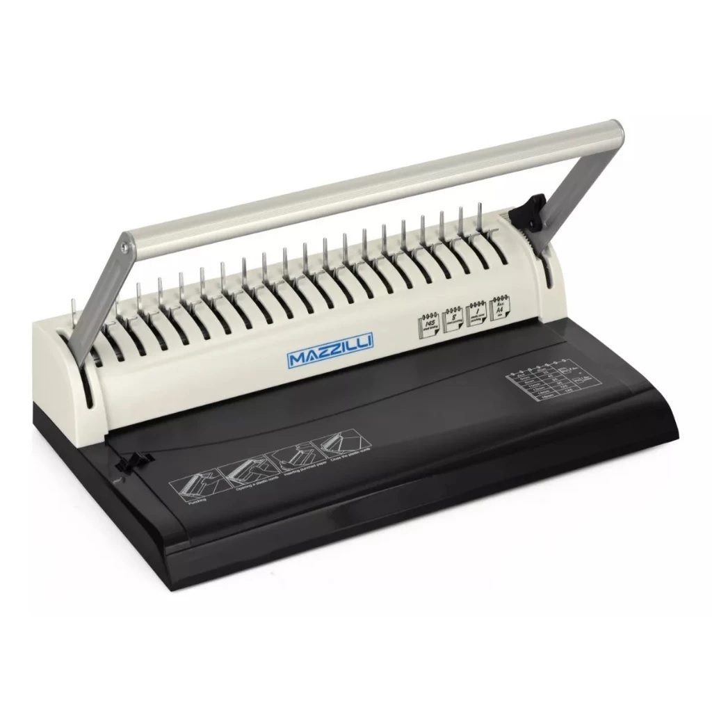 Encadernadora Perfuradora Manual Para Garras Plasticas Papel A4 em Oferta na Shopee