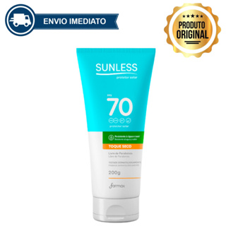 Protetor Solar Corporal e Facial 200g Toque Seco e Longa Duração Sunless Envio Imediato em Oferta na Shopee