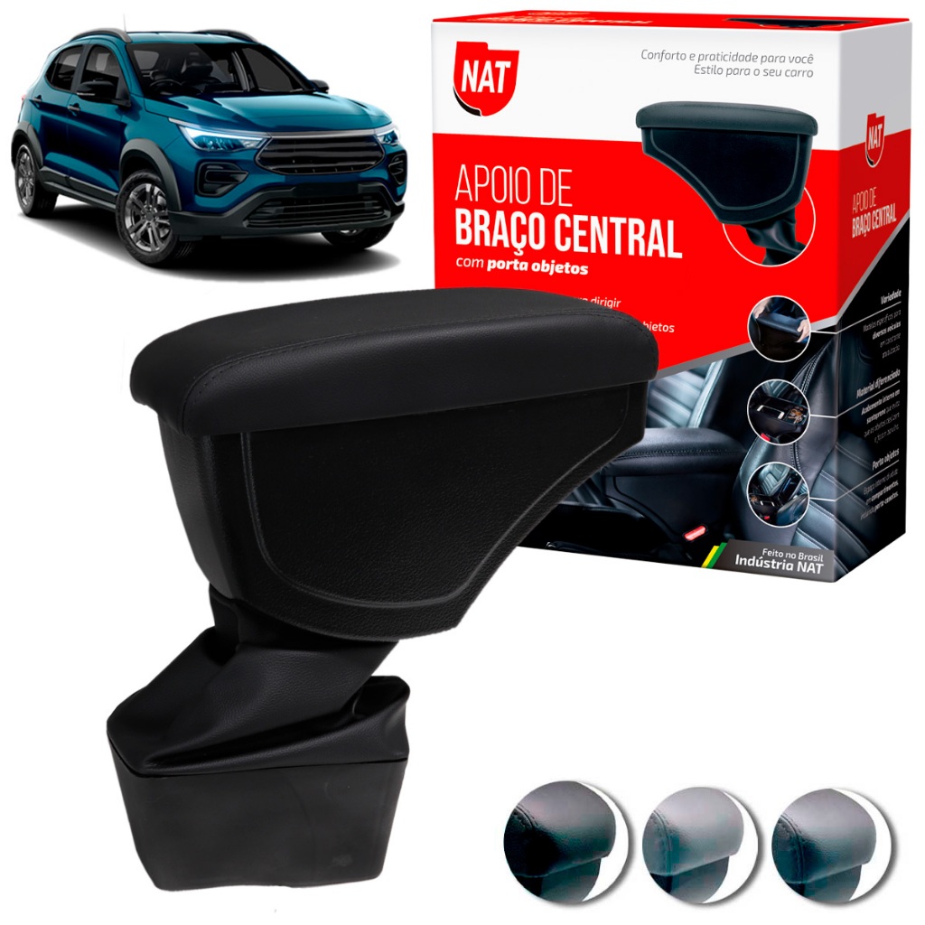 Apoio de Braço Encosto Pulse 2022 Até 2024 Couro em Oferta na Shopee