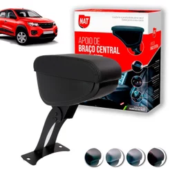 Apoio de Braço Kwid Ano 2017 Até 2023 C/ Porta Objeto