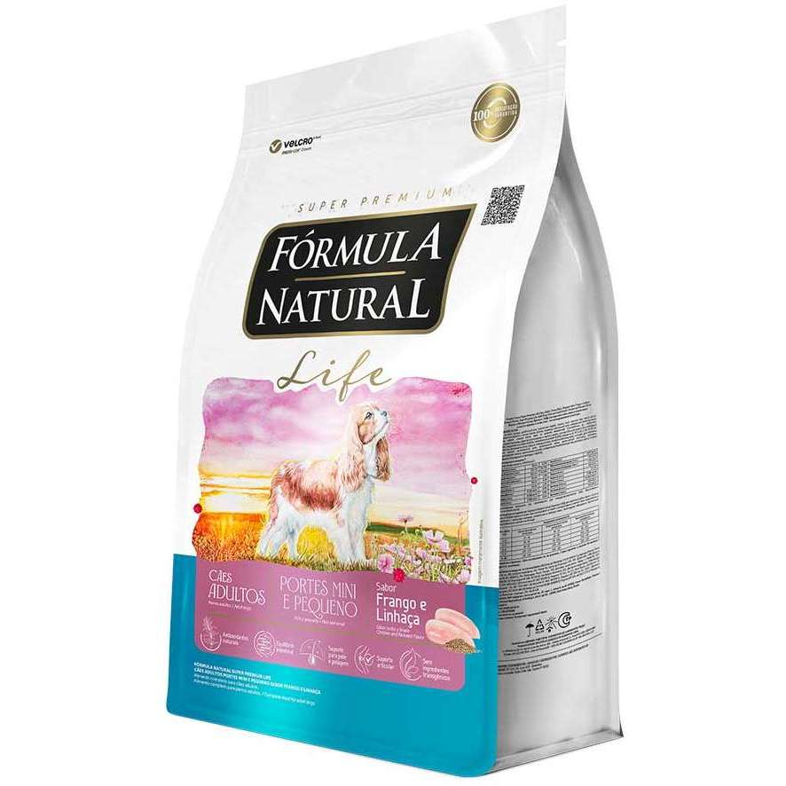 Ração Fórmula Natural Life Adulto Raça Mini E Pequeno 15 kg