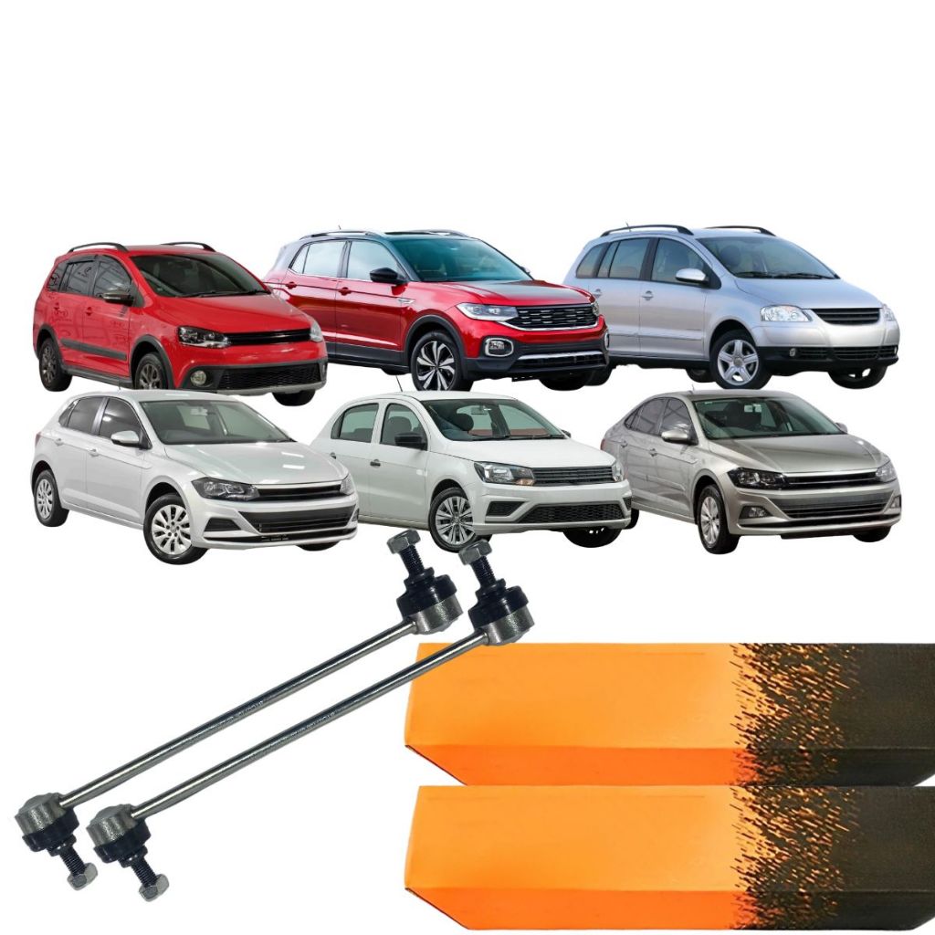 Par Bieleta Cofap Dianteira A1 Crossfox Fox Gol Nivus Polo - Spare Parts and Accessories for Vehicles
