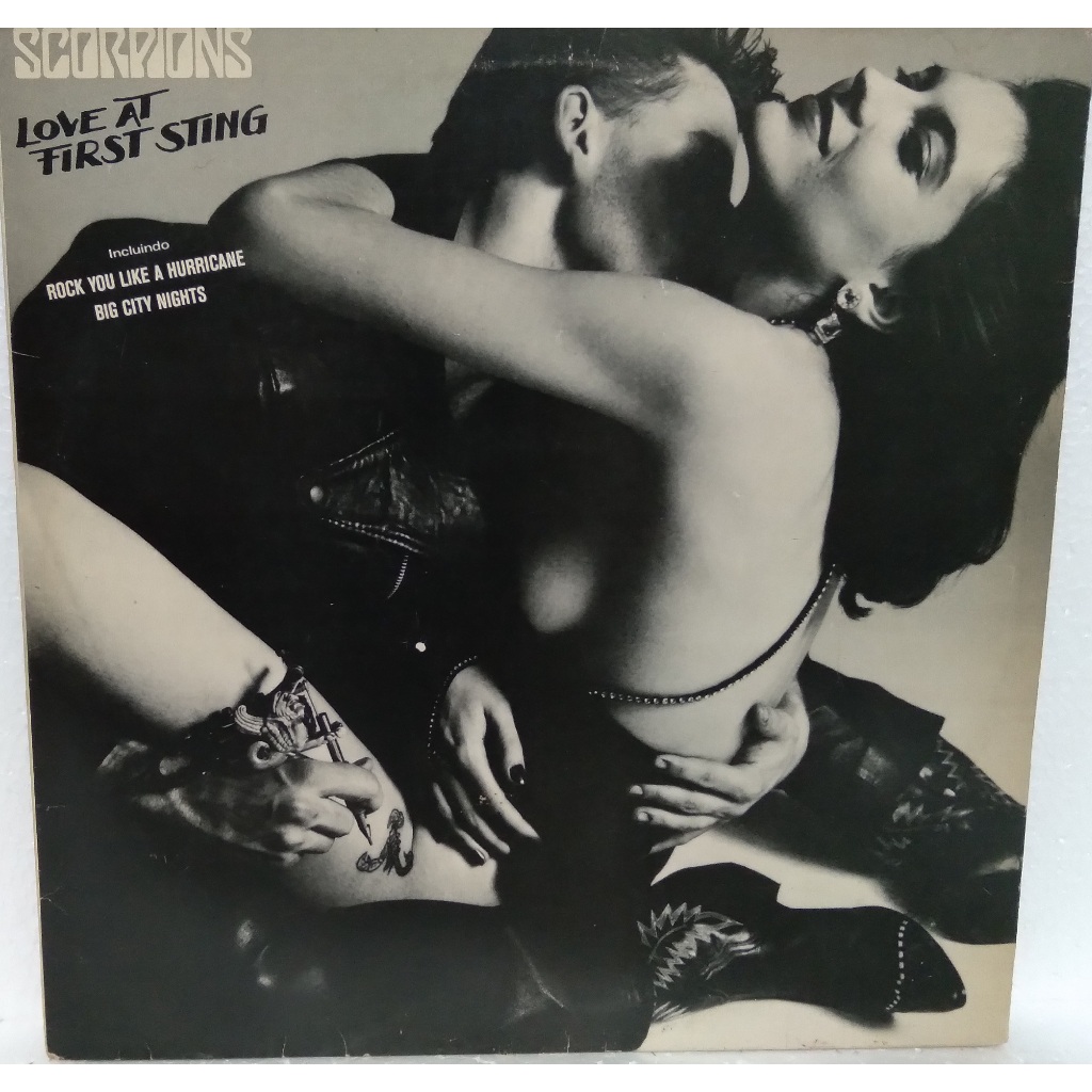 Lp - Scorpions - Love At First Sting - c/enc - 1984 - EX