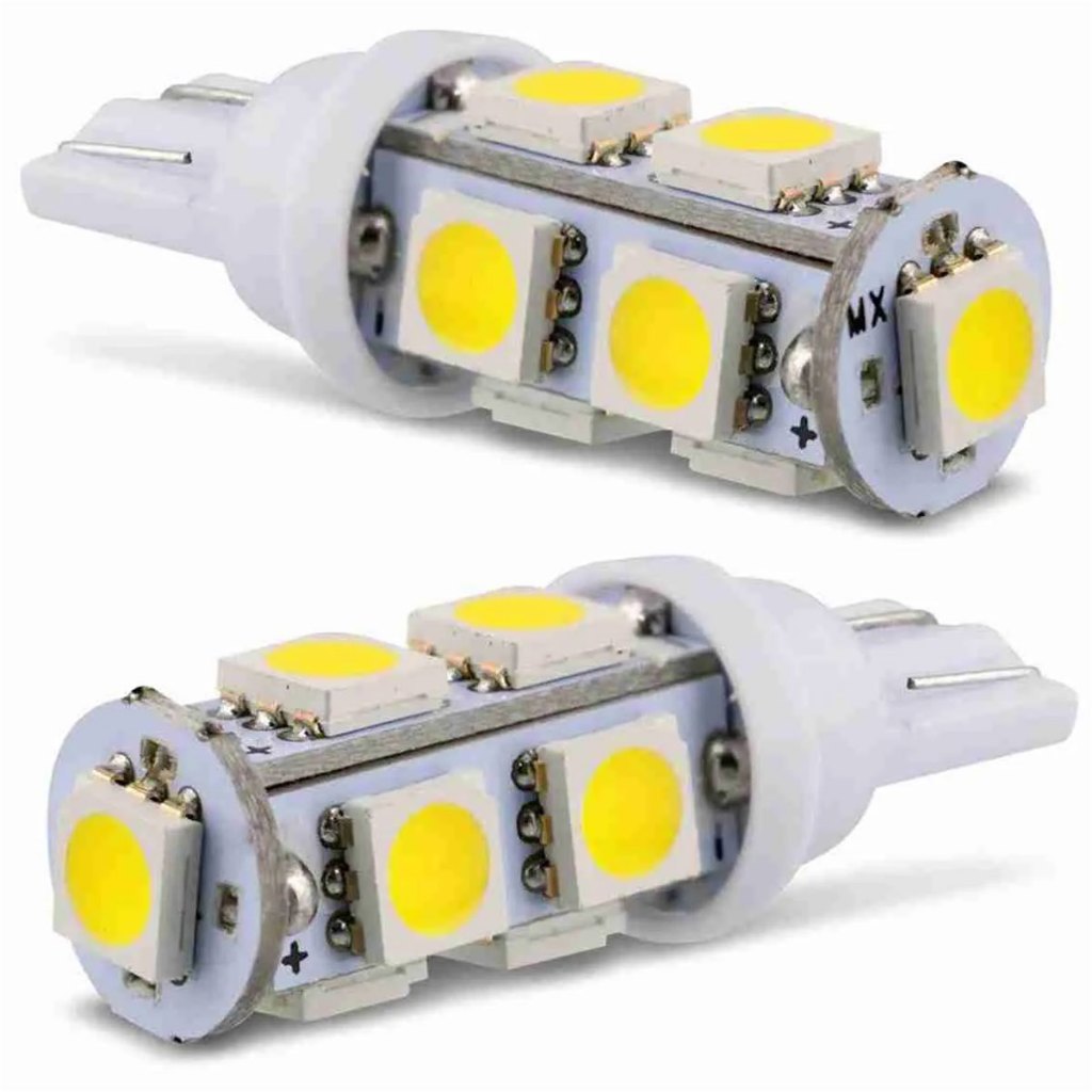 Par Lâmpada Pingo T10 9 Leds 6000k 12v 9smd 5050