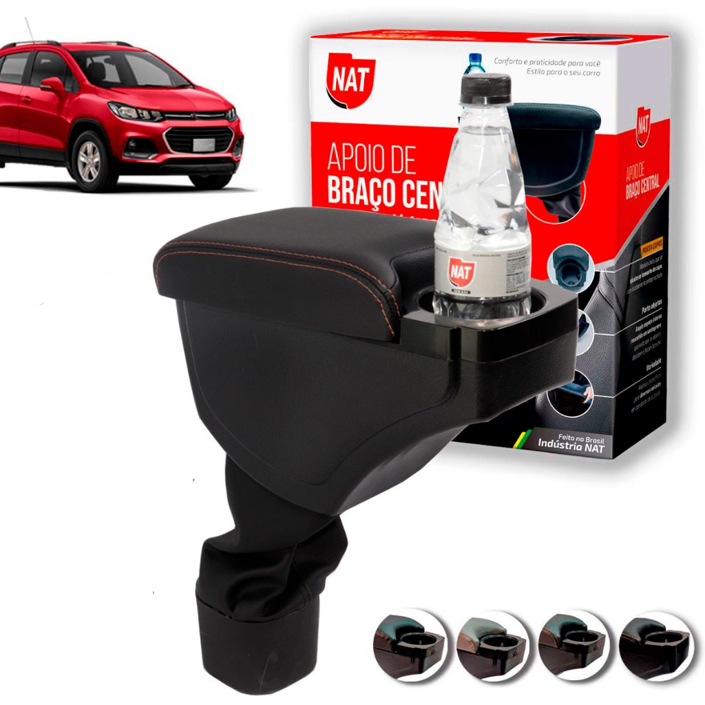 Apoio de Braço  Tracker Ano 2014 Até 2019 C/ Porta Copo em Oferta na Shopee