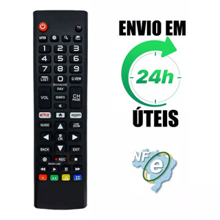 Controle Remoto Para Smart Tv LG 32/43/49/50/55/65 Universal em Oferta na Shopee