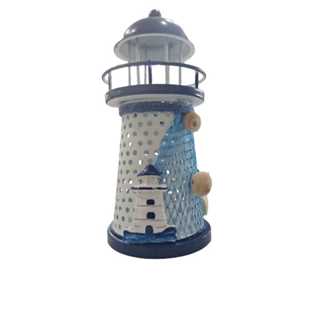 FAROL COM LUZ COLORIDA DECORATIVO em Oferta na Shopee