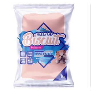 Massa de Biscuit POLYCOL NA PROMOÇÃO! **(olhe a descrição do produto)** em Oferta na Shopee