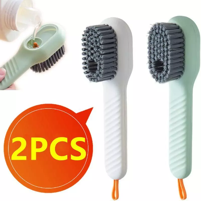Escova Mágica com Dispenser - R$ 8,45! 🧼