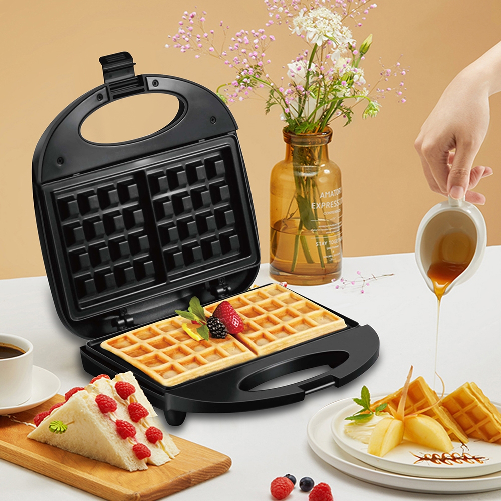 Maquina De Waffles Panquecas Automático Elétricos Panela Elétrica De Waffle 110v 750w
