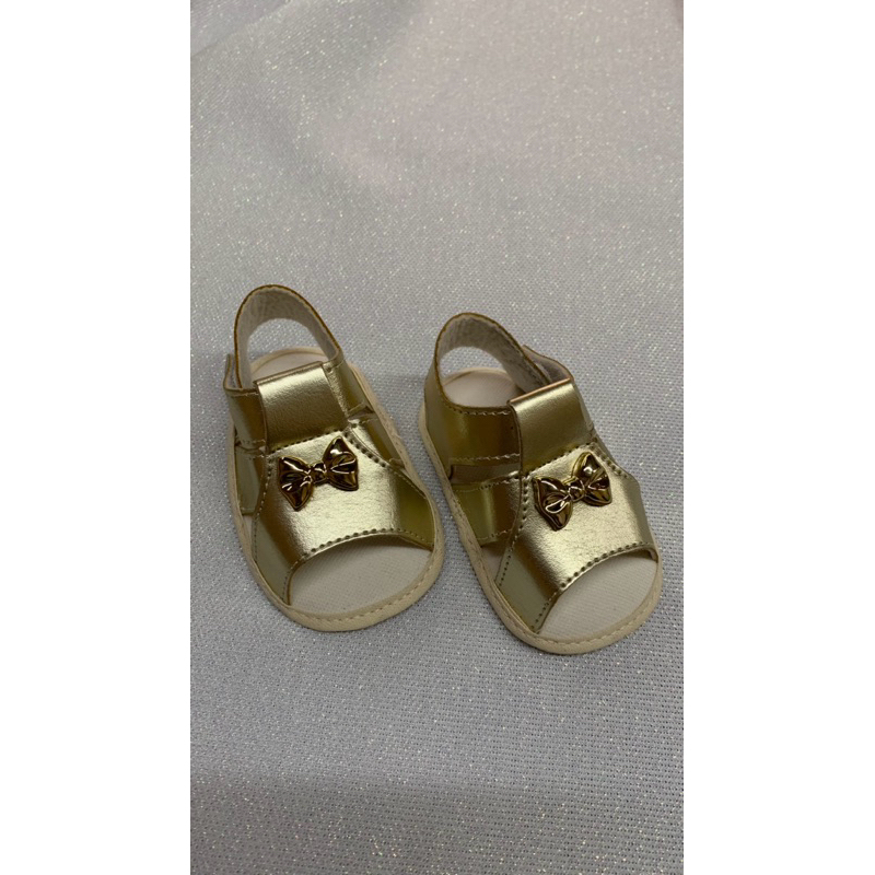 Sapatinho de bebê recém nascido - Sandália Feminina em Oferta na Shopee