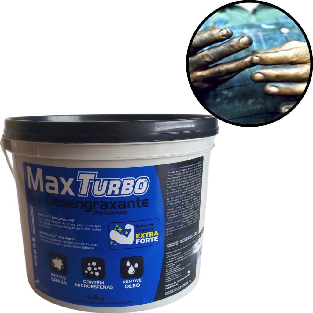 Gel Desengraxante Limpas Mãos Original RNB 0025000 2,5 Kg em Oferta na Shopee