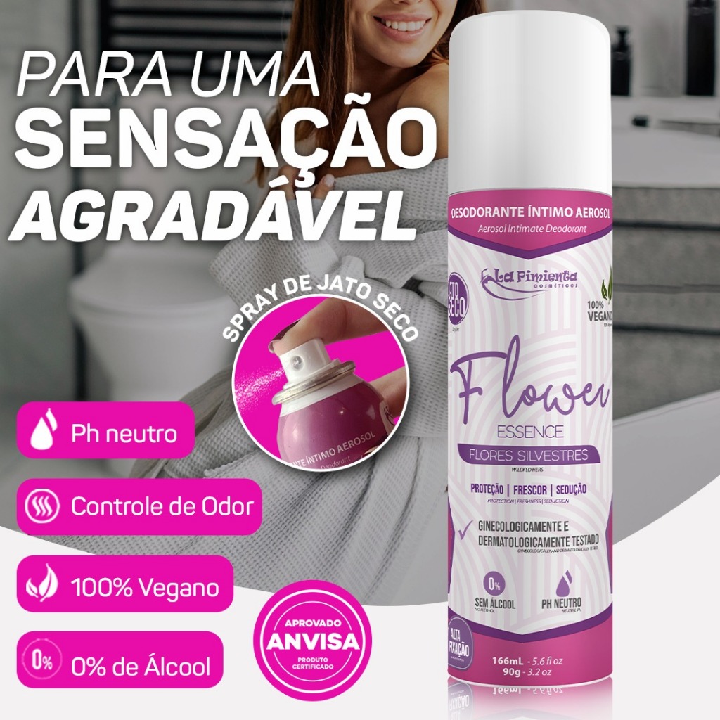 DESODORANTE ÍNTIMO TORNE SUA INTIMIDADE IRRESISTÍVEL AROMA QUE VAI FAZER ELE QUERER MAIS