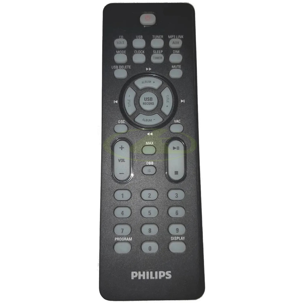 CONTROLE REMOTO ORIGINAL PHILIPS RC2023630/01 MINI SYSTEM FWM593 FWM593X FWM593/78 FWM593/55 FWM593X/78 FWM593X/55