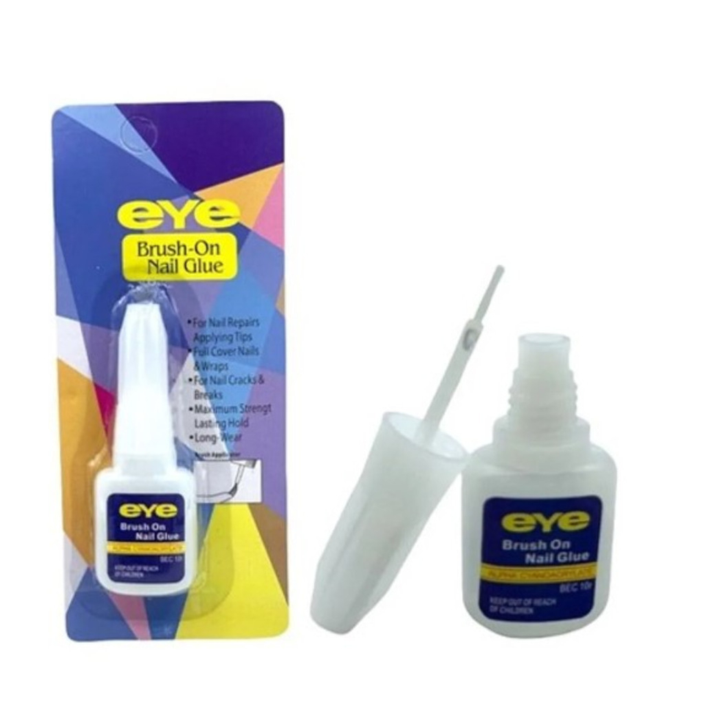 Cola De Unhas Broadway 3g Kiss Ny - tubo de cola para unhas postiças, EYE tips, gel, acrigel, porcelana e fibra