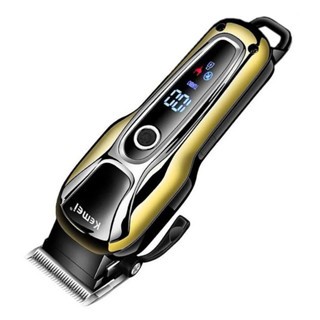 Máquina Cortar Cabelo Sem Fio Profissional Kemei KM-1990
