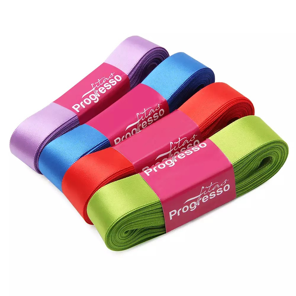 Fita de Cetim N.05 Progresso 22mm com 10mts 100% Poliéster em Oferta na Shopee
