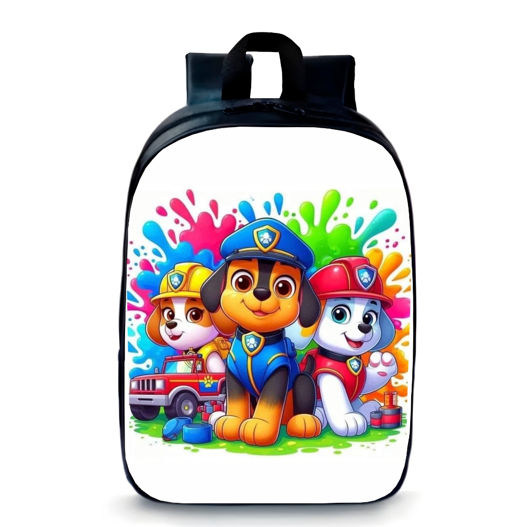 Mochila Pequena Pré-escolar Personagens desenho crianças moda infantil