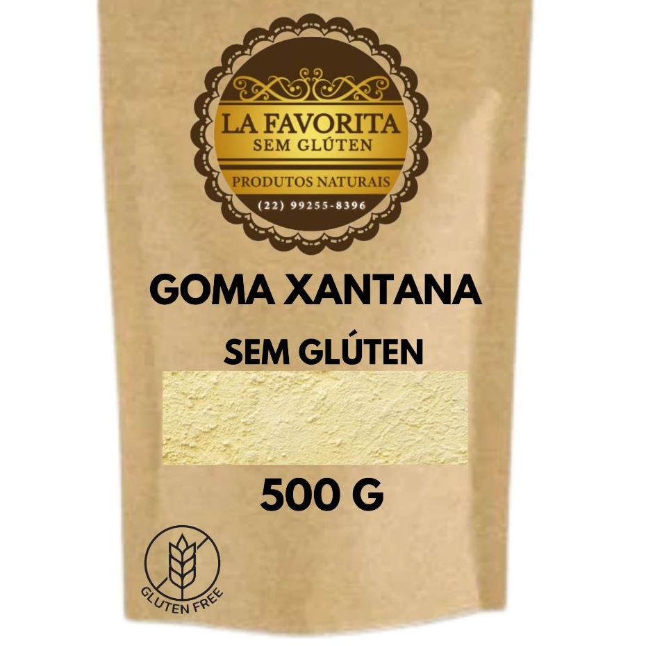 Goma Xantana 100 G - 250 G - 500 G  - Alimentícia Sem Glúten
