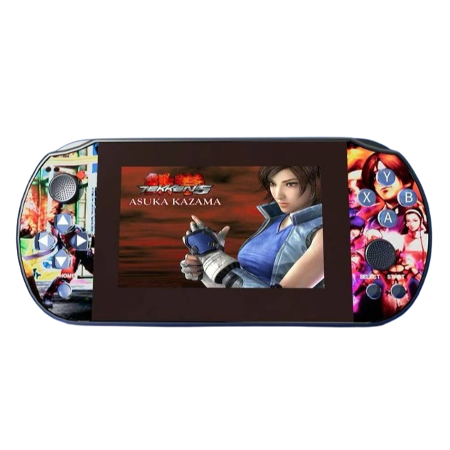 Videogame Psp Game Boy Q3 Portátil 4,3 Polegadas 1500mah Recarregável 10000 Jogos