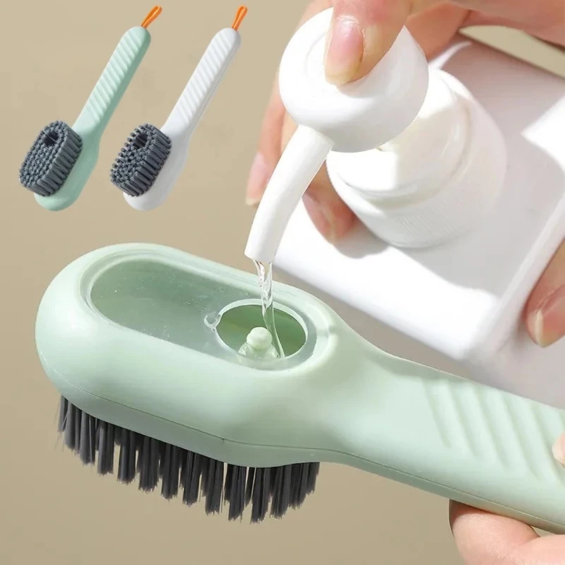 Limpeza Prática: Escova Portátil a R$10! 🧼