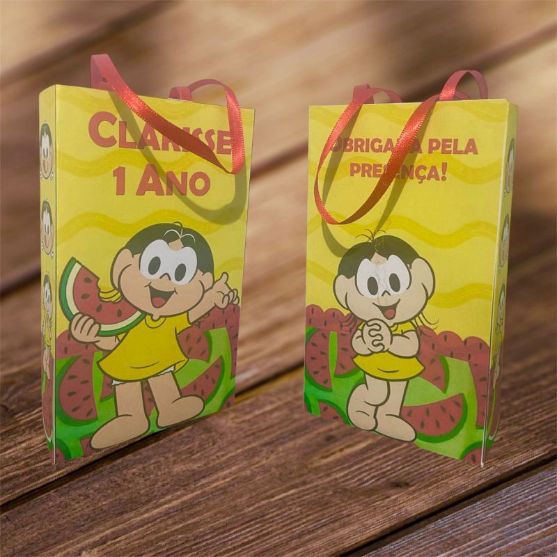 Sacolinha personalizada Magali 15 unidades