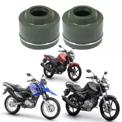 Par Retentor Válvulas Crosser Fazer Ybr Factor 150 2014 A 2021