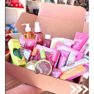 KIT 18 PRODUTOS MAQUIAGEM MELHORES MARCAS PINCEL MÁSCARA DE CÍLIOS PÓ BASE RÍMEL MAKE + BRINDE em Oferta na Shopee