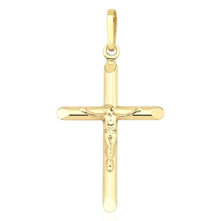 Pingente de Ouro 18k Crucifixo com 2,8cm