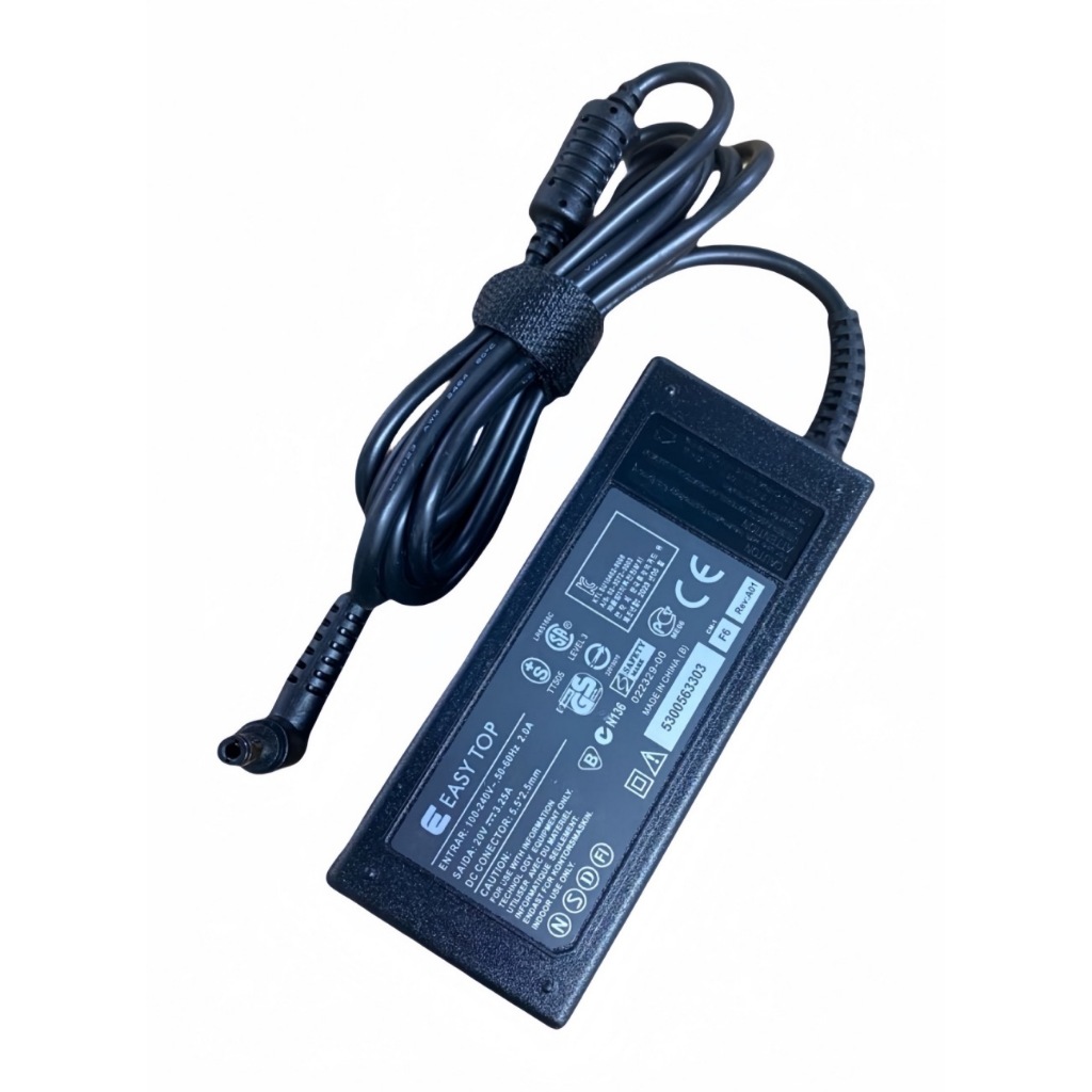 Fonte 20v 3.25a Para Notebook Itautec Infoway W7730 W7655 Semp Toshiba Is1412 Is1462