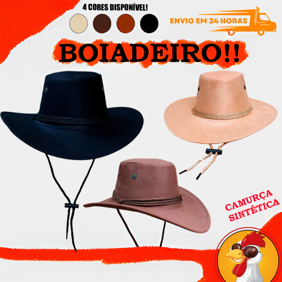 Chapéu Country Cowboy Americano Modelo Clássico Em Feltro Palha em Oferta na Shopee