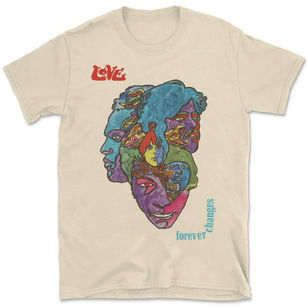 Camiseta Vintage Unissex Love Banda Rock Álbum Forever Changes C143