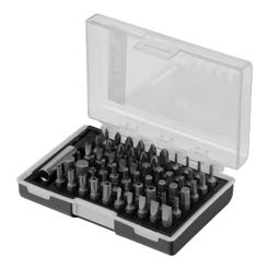 Jogo de Bits 25mm MTX Fenda Philips Pozidriv Torx Spanner Allen 61pç