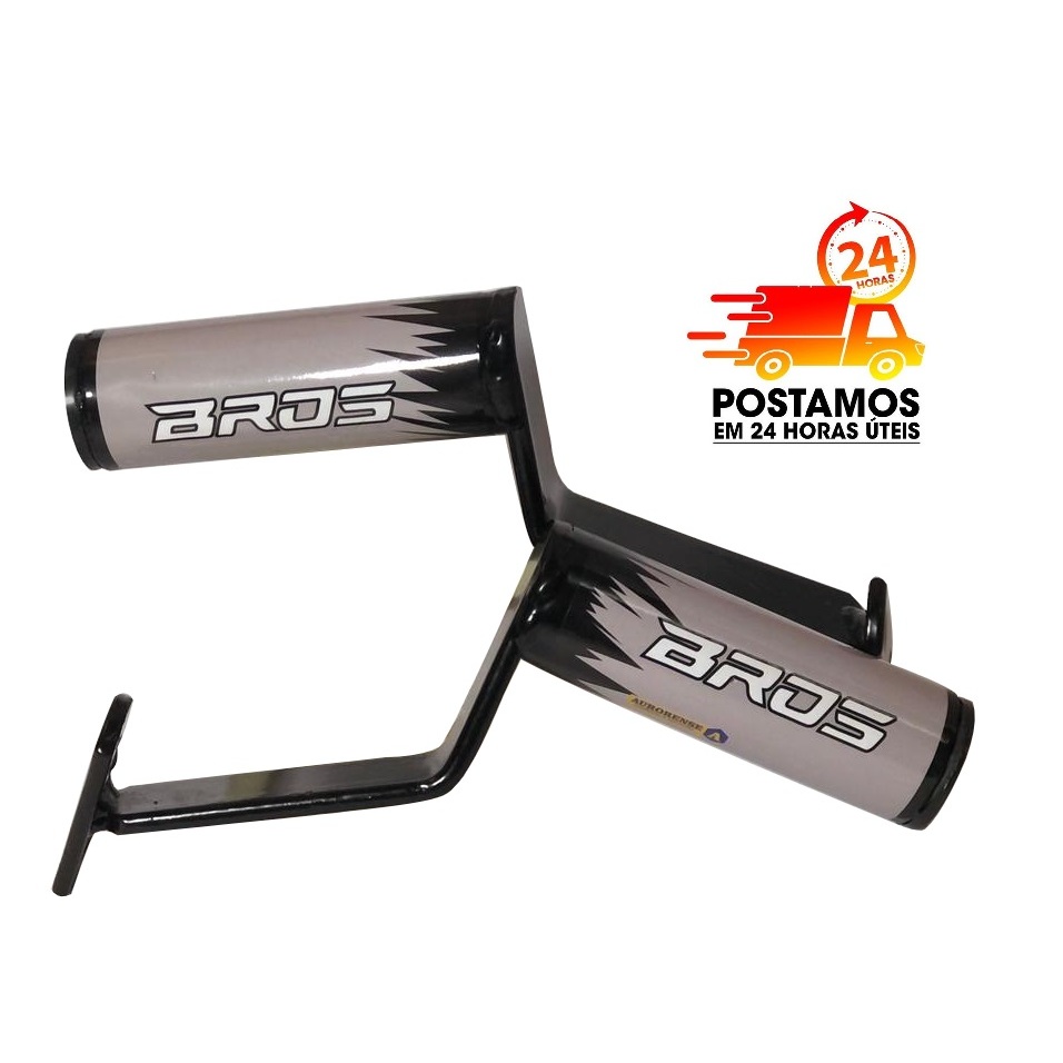 SLIDER MOTOR LATERAL (CINZA) - HONDA BROS 125 / BROS 150 / BROS 160