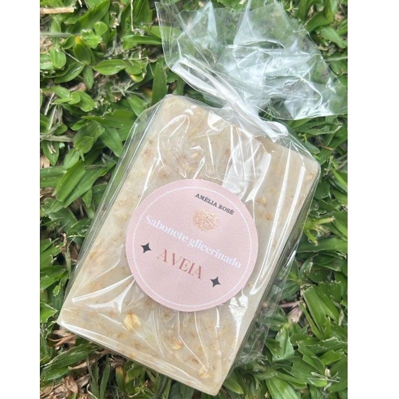 SABONETE DE AVEIA|VEGANO|GLICERINADO 100g