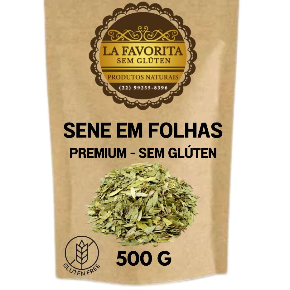 Chá de Sene Premium 500 G - 250 G - 100 G - Sem Glúten La Favorita em Oferta na Shopee
