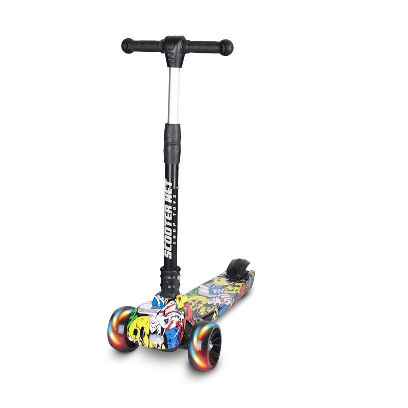 Patinete Net Grafite Scooter Dobrável - Zoop Toys em Oferta na Shopee
