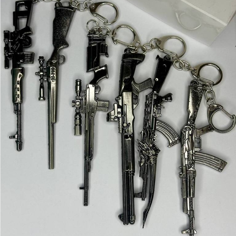 Chaveiros de armas / chaveiros miniaturas de armas / chaveiro Fuzil / chaveirinhos de armas