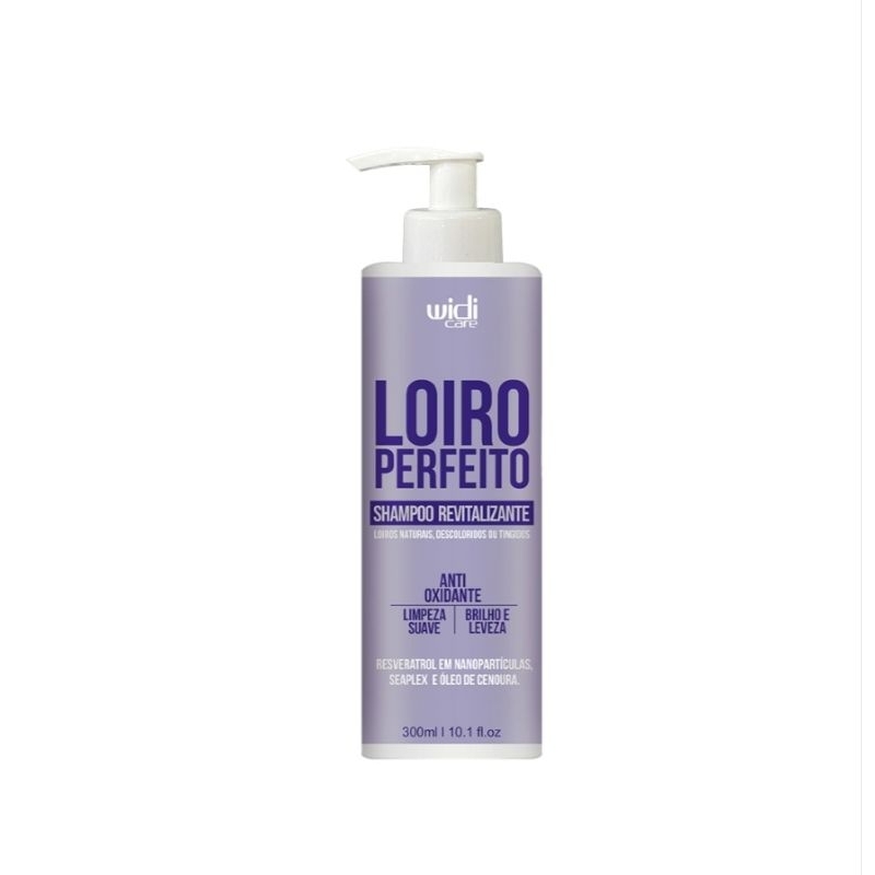 Shampoo Revitalizante Loiro Perfeito Widi Care 300ml
