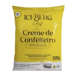 Creme de Confeiteiro Baunilha 500g - Chef Iceberg