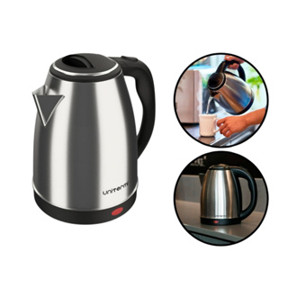 Chaleira Térmica 127v Com Base Elétrica inox 1.8L Cozinha Chá Café Água em Oferta na Shopee