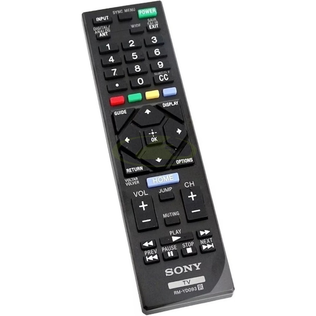 CONTROLE REMOTO ORIGINAL TV SONY KDL-40EX715 KDL-40R355B KDL-40R485A KDL-40R485B KDL-42R475A KDL-46BX455