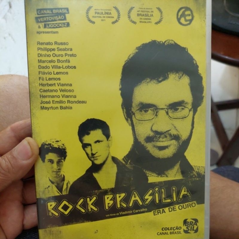 ROCK BRASÍLIA COMBO DVD E CD USADOS