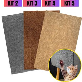 Arranhador Adesivo Para Gato Protetor Sofá e Cama Box Anti Arranhão - Carpete Premium em Oferta na Shopee