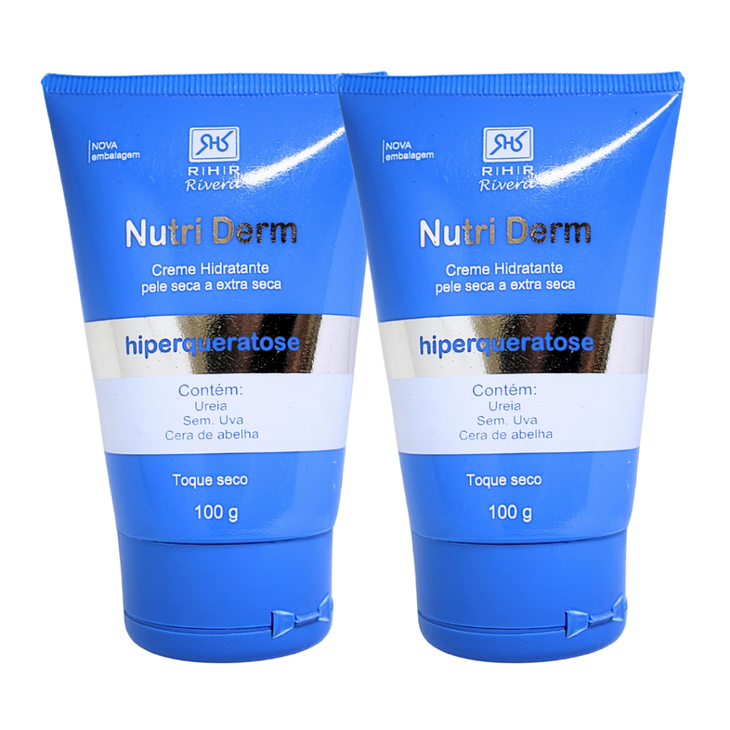 Kit 2 Creme Nutri Derm Para Acalmar A Pele Com Psoríase 100g