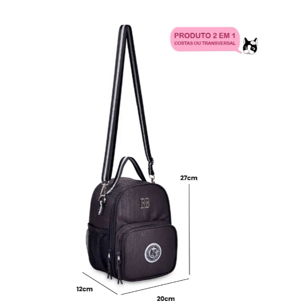 Lancheira Térmica 2 em 1 Crinkle com Lurex 10" Rebecca bonbon em Oferta na Shopee