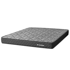Colchão Queen Ortopédico Espuma D45 Extra Firme 17x158x198cm BF Colchões