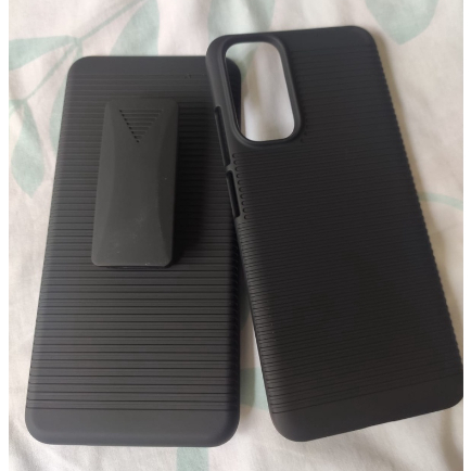 Capa Suporte de cintura+capa Xiaomi redmi MI note11s para Cinto Belt Clip 4g adaptado com capa camurça
