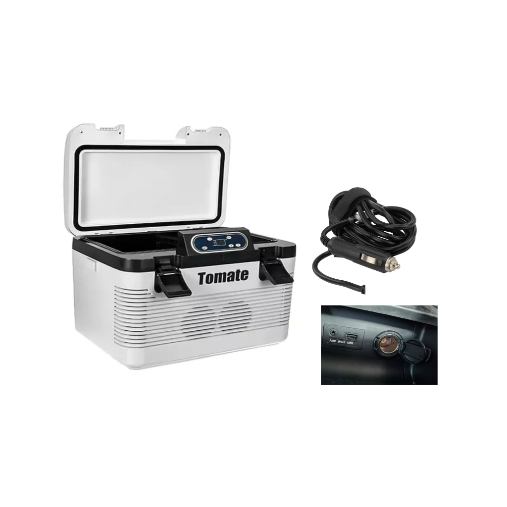 Mini Geladeira Portátil Para Carro Trailler Caminhão 12/24V 19 Litros